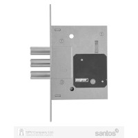 Дверной замок  SANTOS 1-WAY LEVER 257L NC UNIV BS60мм 4KEY
