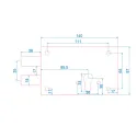 Накладной замок Замок Grandlock SECTOR-C под цилиндр Накладной замок Замок Grandlock SECTOR-C под цилиндр