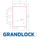 Гаражный замок Grandlock  PETROVKA 