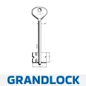 Врезной замок Grandlock BAZALT (аналог эльбор базальт 05.01)