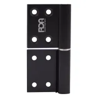 Петли дверные RDA AL 100*32*2,5 матовый чорный Петли дверные RDA AL 100*32*2,5 матовый чорный