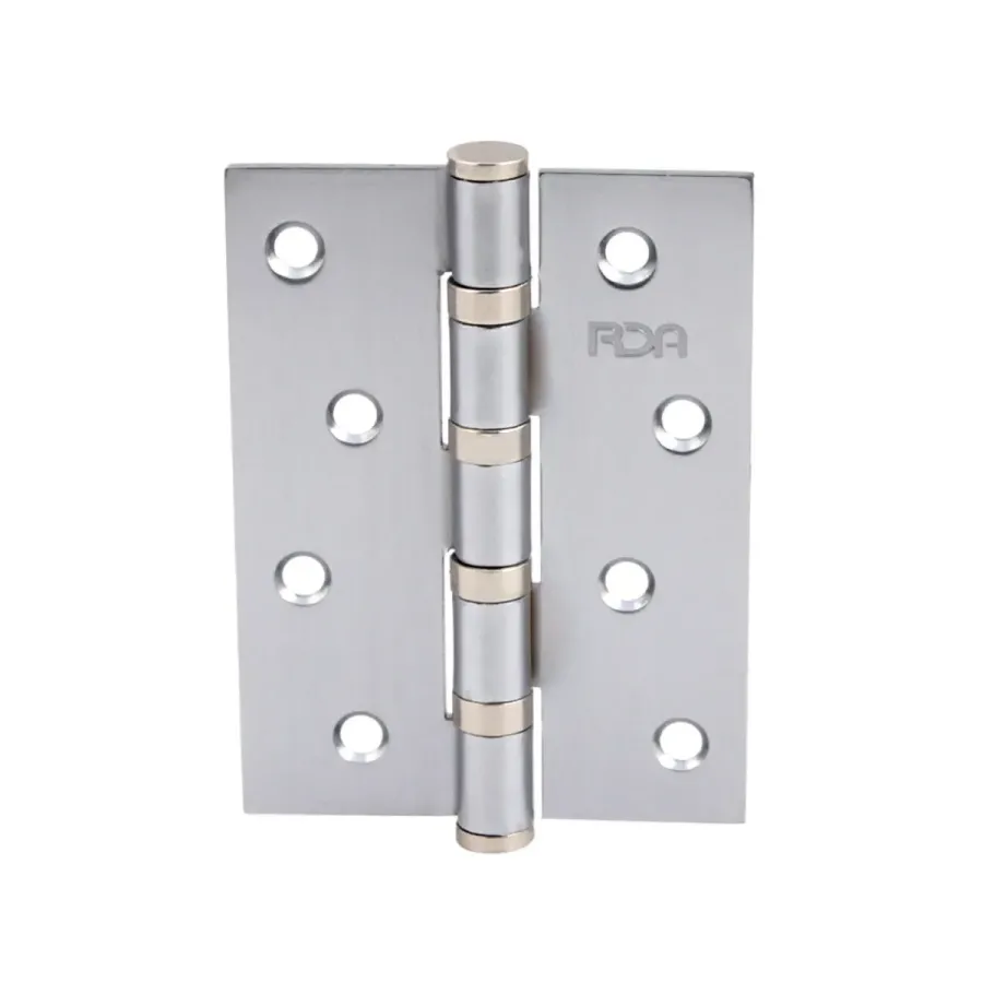 Дверные петли RDA 100*75*3*2.5 хром матовый (пара) Дверные петли RDA 100*75*3*2.5 хром матовый (пара)