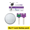 MUL-T-LOCK HOCKEY PUCK ClassicPro Навесной замок для гаража MUL-T-LOCK HOCKEY PUCK ClassicPro Навесной замок для гаража