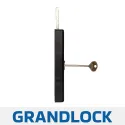 Накладной гаражный замок GRANDLOCK KIROV-1L  (двустороний)