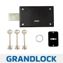 Накладной гаражный замок GRANDLOCK KIROV-1L  (двустороний)