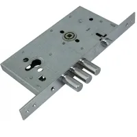 Врезной замок для металлической двери ASTEX  AT-Lock-252-R-BN  (аналог Кале Моноблок 252R)  