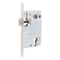 Механизм для межкомнатных дверей AGB Centr B010255006, никель, 85мм Механизм для межкомнатных дверей AGB Centr B010255006, никель, 85мм