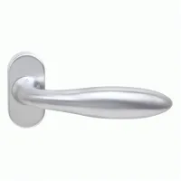 Дверные ручки Colombo Design Mach CD 81 RSMY матовый хром с накладками под ключ