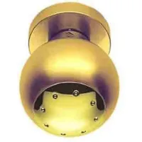 Дверные ручки Colombo Design Tank PF 25 Fisso матовое золото/полированная латунь