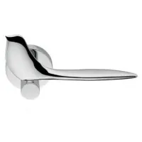 Дверные ручки Colombo Design Twitty TK 11 хром с накладками под прорезь