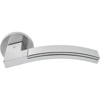 Дверные ручки Colombo Trama LC71 RSB хром/матовый хром