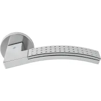 Дверные ручки Colombo Trama LC81 RSB хром/матовый хром
