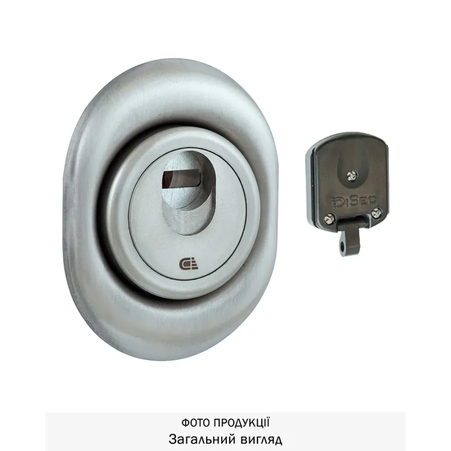 Броненакладка DISEC MAGNETIC 3G2FM DIN OVAL 25мм Броненакладка DISEC MAGNETIC 3G2FM DIN OVAL 25мм