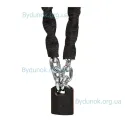 Замок-Цепь Tokoz Moto PLUTO 50 Black 3KEY ТК9 М 100СМ