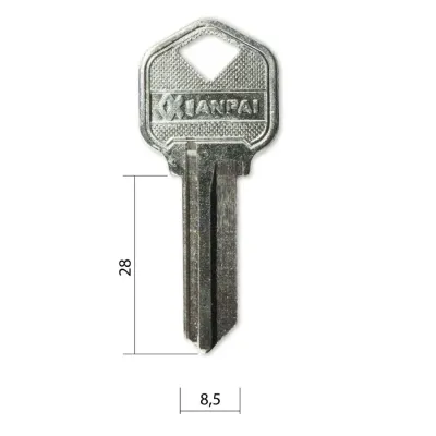 Изготовление ключей KWI-1 (дубликат ключа)