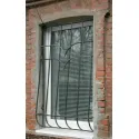 Кованые решетки на окна Днепр (с коваными элементами и без)