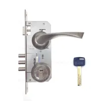 Замок с ручкой Kale 152-3MR - Apecs-XR-накладка-декор 