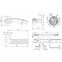 Дверные ручки PUNTO LOGICA SN CP-3