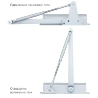 Дверной доводчик RYOBI D-1504 UNIV FIRE [80кг|1100мм]