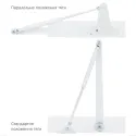 Дверной доводчик RYOBI D-2055V BC STD FIRE [100кг|1250мм]