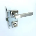 Ручка с защелкой под фиксацию TRION LION 74 AL SN/СP Алюминий