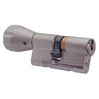 Цилиндр замка EVVA ICS 3KEY ключ-тумблер (никель) Цилиндр замка EVVA ICS 3KEY ключ-тумблер (никель)