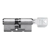 Цилиндр замка EVVA MCS 5KEY ключ-ключ (никель)