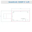 Замок дверной Grandlock KIROV-2 [L,R]