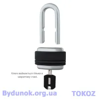 TOKOZ EXTREME_PRO Висячий замок (с резиновым бампером)