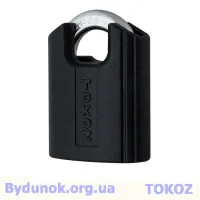 TOKOZ PLUTO навесной замок с закрытой дужкой