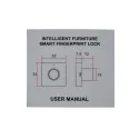 Мебельный биометрический замок SEVEN LOCK F-08 Мебельный биометрический замок SEVEN LOCK F-08