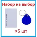 Набор ключей доступа MIFARE 5 шт (брелки или карты) SEVEN R-KITm