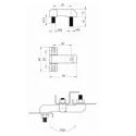 Петля боковая промышленная RZ 3034-431.