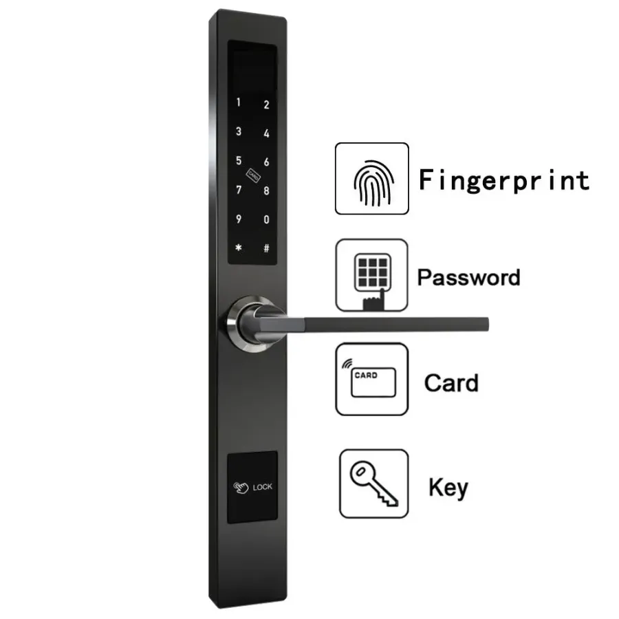 Умный замок SEVEN LOCK SL-7732B black Умный замок SEVEN LOCK SL-7732B black