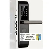 Умный замок SEVEN LOCK SL-7740B black