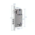 Умный биометрический замок SEVEN LOCK SL-7738SH black Умный биометрический замок SEVEN LOCK SL-7738SH black