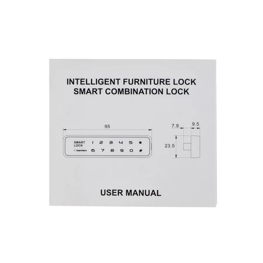 Мебельный замок с кодовой клавиатурой SEVEN LOCK P-11 Мебельный замок с кодовой клавиатурой SEVEN LOCK P-11