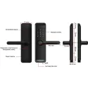 PES Husky Bluetooth Black биометрический умный замок для дверей