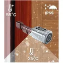 PES Cylinder Silver 35х35 мм кодовый смарт-цилиндр для замка PES Cylinder Silver 35х35 мм кодовый смарт-цилиндр для замка