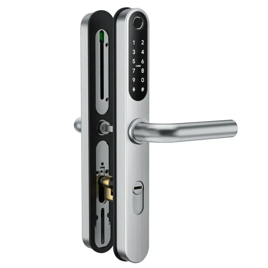 PES Axor Inox умный дверной биометрический замок PES Axor Inox умный дверной биометрический замок