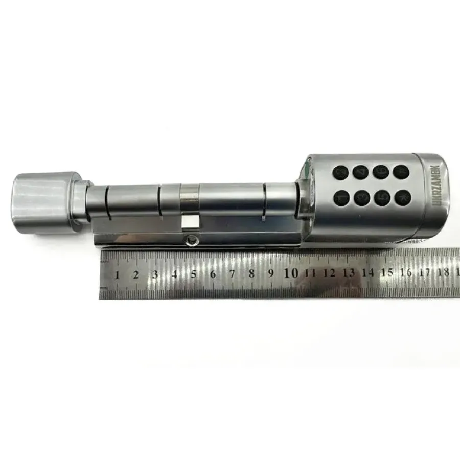 PES Cylinder Silver 55х50Т кодовый смарт-цилиндр для замка PES Cylinder Silver 55х50Т кодовый смарт-цилиндр для замка