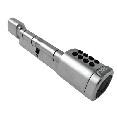 PES Cylinder Silver 55х50Т кодовый смарт-цилиндр для замка PES Cylinder Silver 55х50Т кодовый смарт-цилиндр для замка