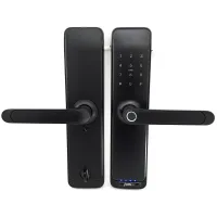 PES Husky Wi-Fi биометрический замок с WC фиксатором черный PES Husky Wi-Fi биометрический замок с WC фиксатором черный