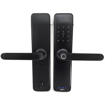 PES Husky Wi-Fi биометрический замок с WC фиксатором черный PES Husky Wi-Fi биометрический замок с WC фиксатором черный