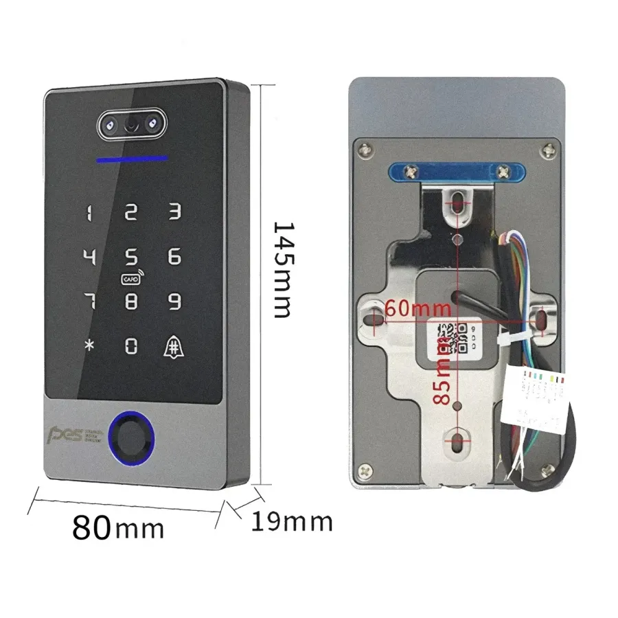 PES KeyPad Face-Id контроллер доступа с распознаванием лица PES KeyPad Face-Id контроллер доступа с распознаванием лица