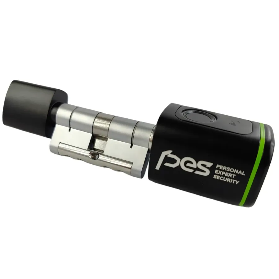 PES Cylinder 2 цилиндр со сканером отпечатков пальца черный PES Cylinder 2 цилиндр со сканером отпечатков пальца черный