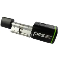 PES Cylinder 2 цилиндр со сканером отпечатков пальца черный 80 мм 40/40 PES Cylinder 2 цилиндр со сканером отпечатков пальца черный 80 мм 40/40