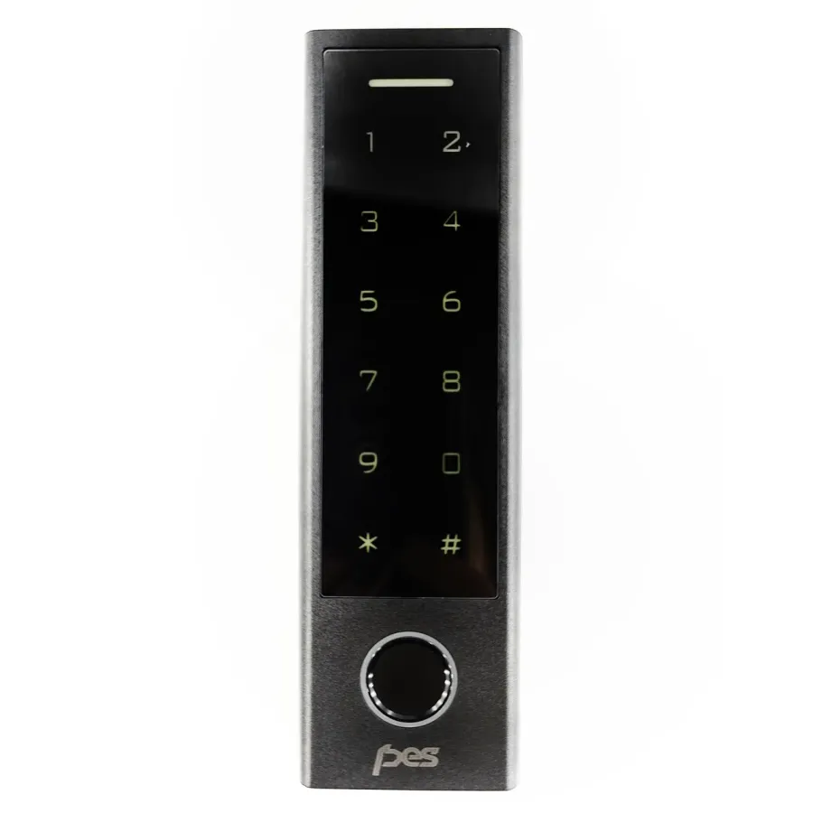 PES KeyPad slim биометрический контроллер доступа черный PES KeyPad slim биометрический контроллер доступа черный