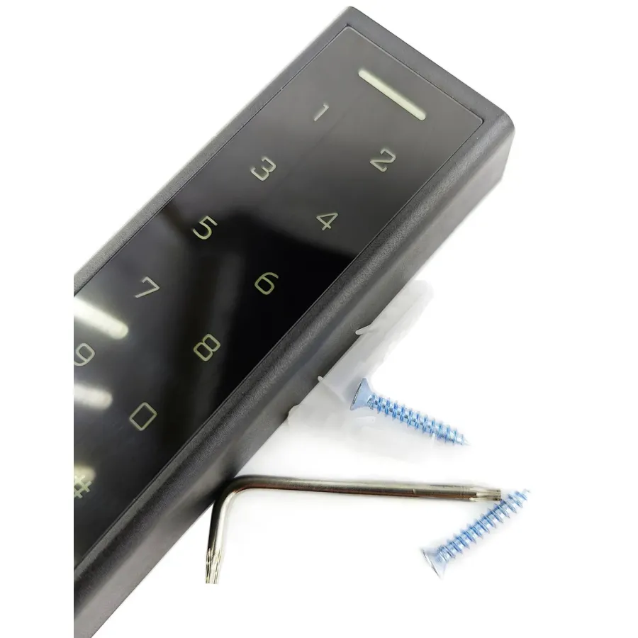 PES KeyPad slim биометрический контроллер доступа черный PES KeyPad slim биометрический контроллер доступа черный