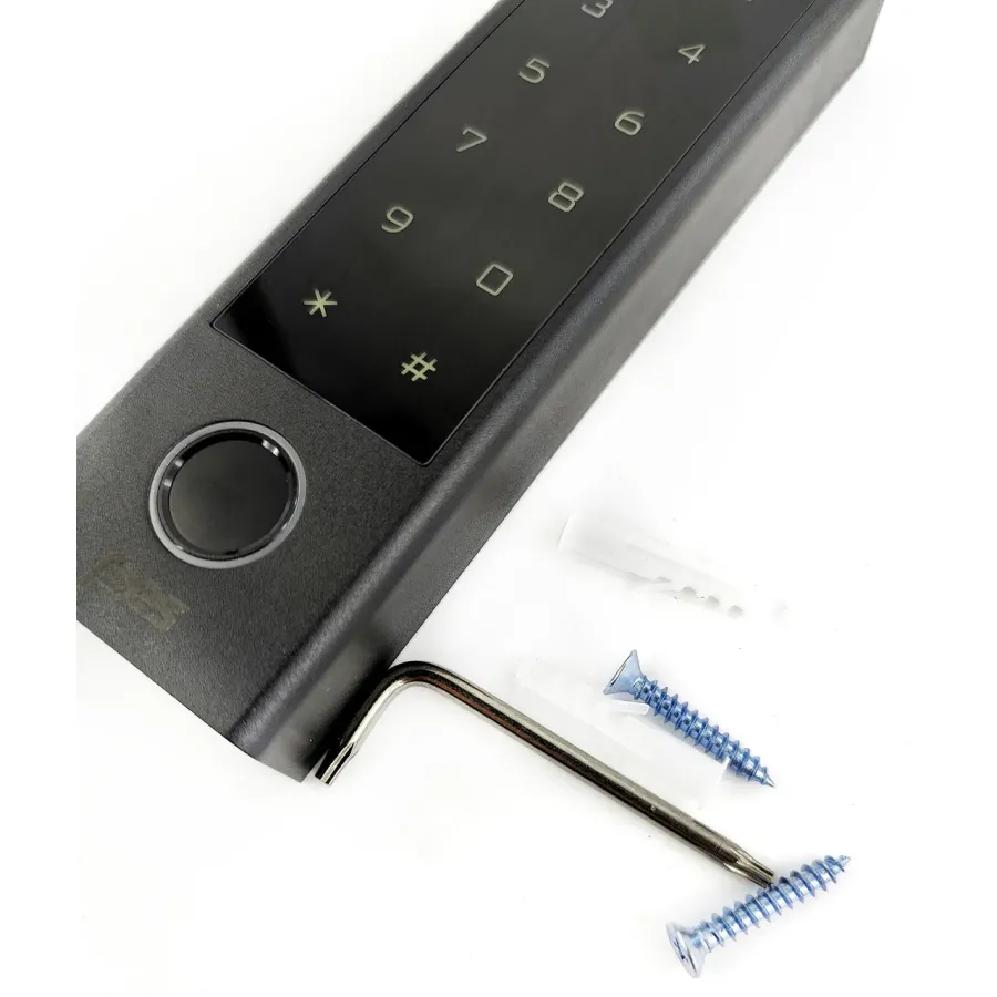PES KeyPad slim биометрический контроллер доступа черный PES KeyPad slim биометрический контроллер доступа черный